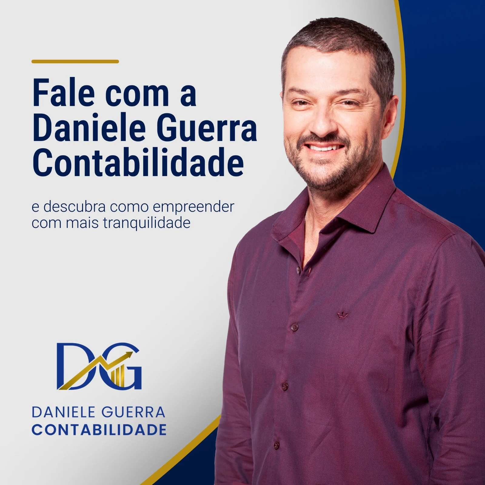 Fale com a Daniele Guerra Contabilidade e descubra como empreender com mais tranquilidade